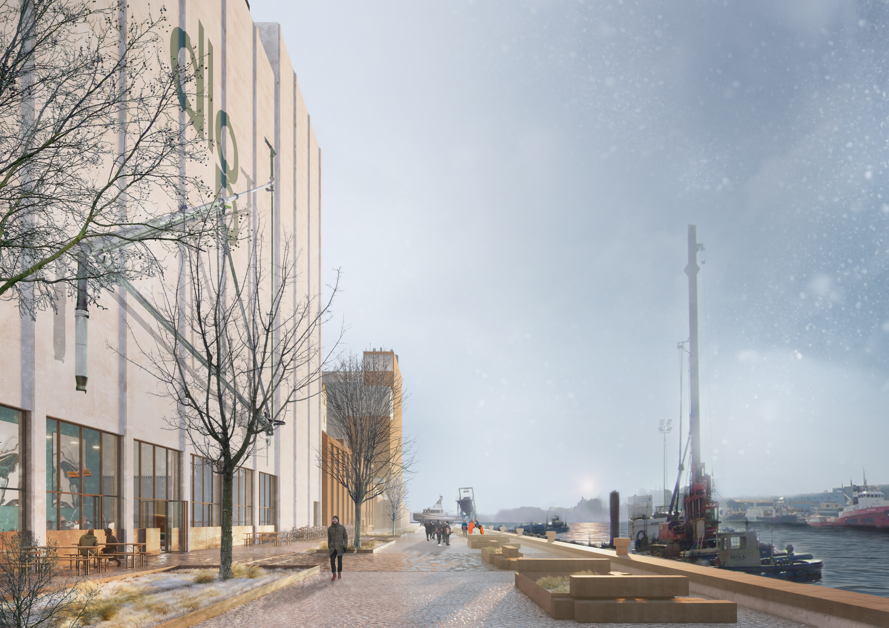 Visualisering af Østre Kaj